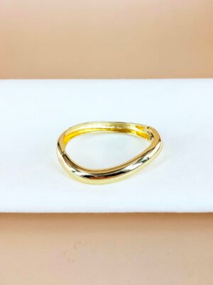Bracelet jonc doré