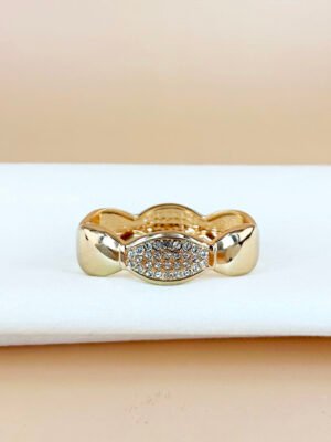 Bracelet jonc doré
