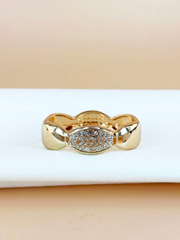 Bracelet jonc doré