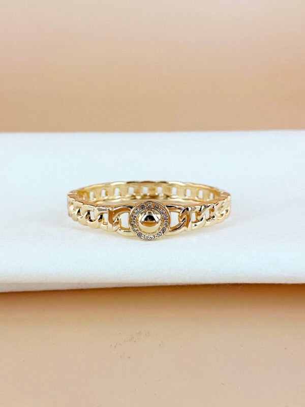 Bracelet jonc doré