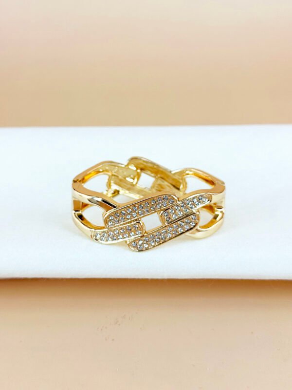 Bracelet jonc doré