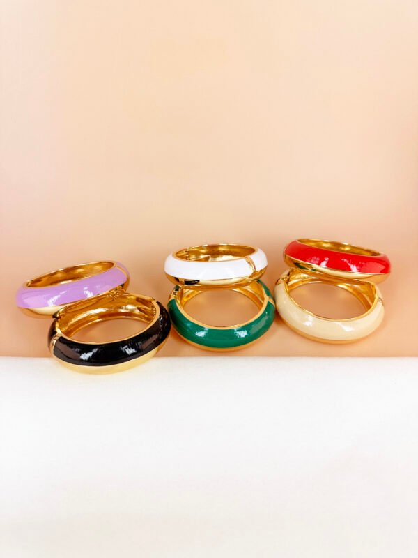 Bracelet jonc coloré – Image 2