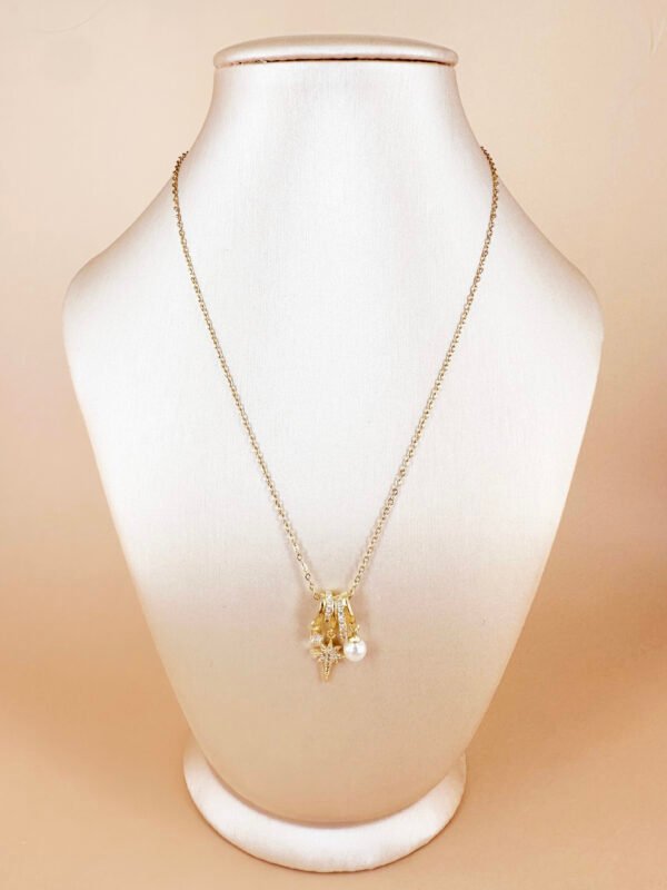 Collier astre en acier inoxydable – Image 2