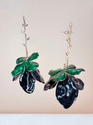 Grande boucles d’oreilles Fleurs