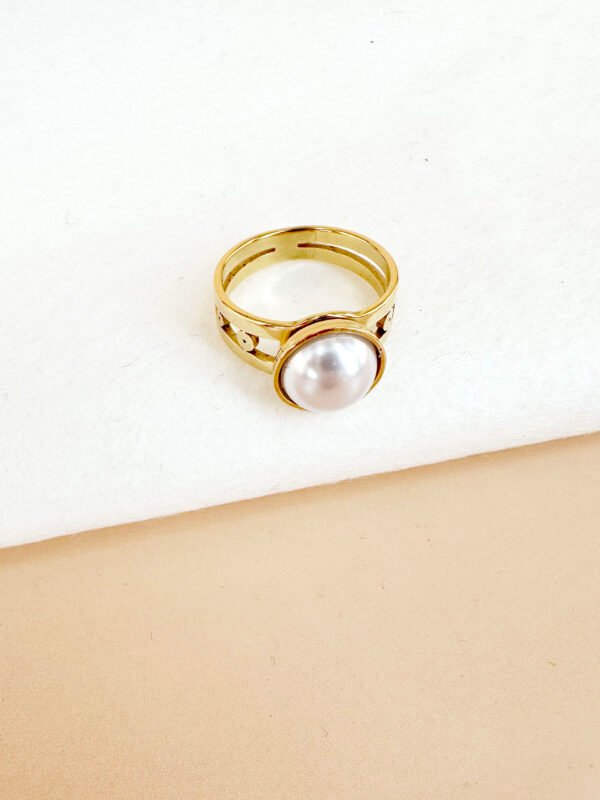Bague avec une perle – Image 2