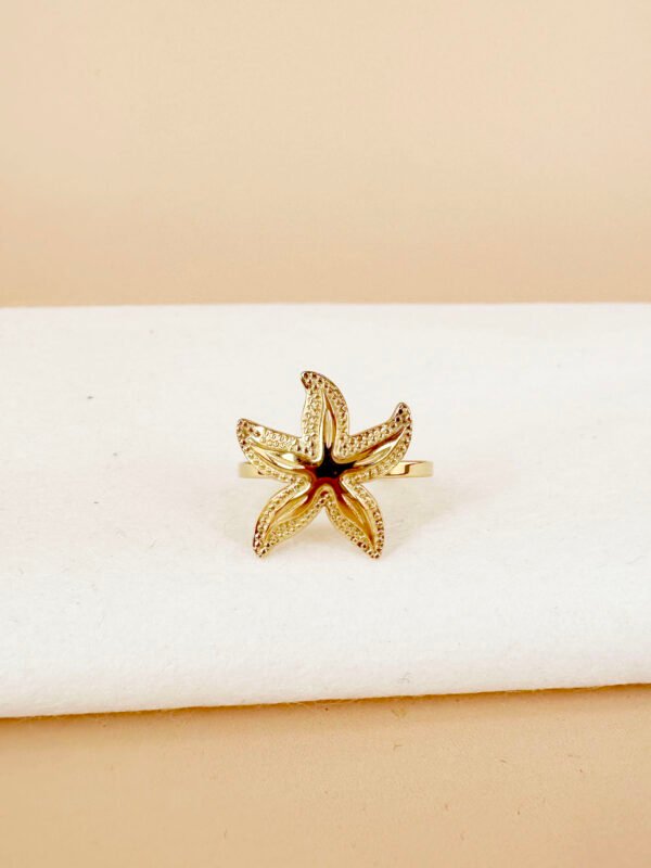 Bague étoile de mer