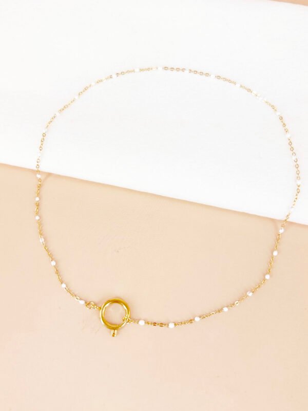 Collier chaine avec fermoir pour charms