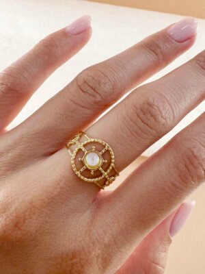 Bague Astre en acier inoxydable