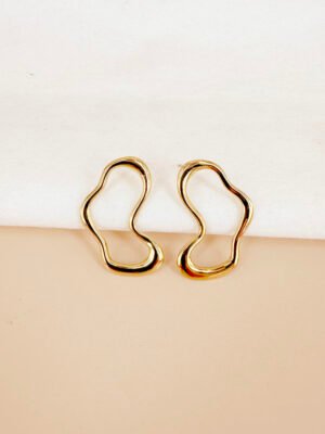 Boucles d’oreilles en acier inoxydable
