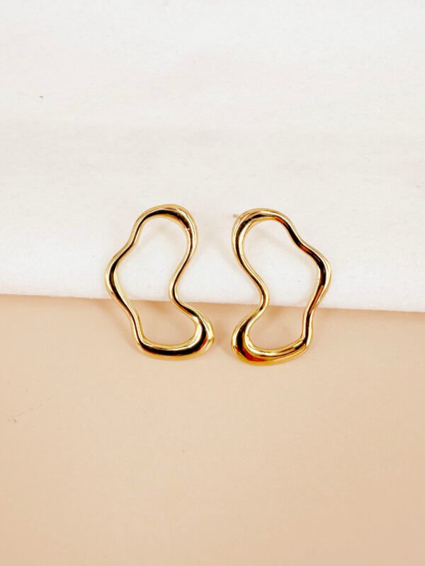 Boucles d'oreilles en acier inoxydable