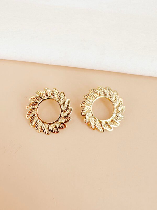 Boucles d'oreilles en acier inoxydable
