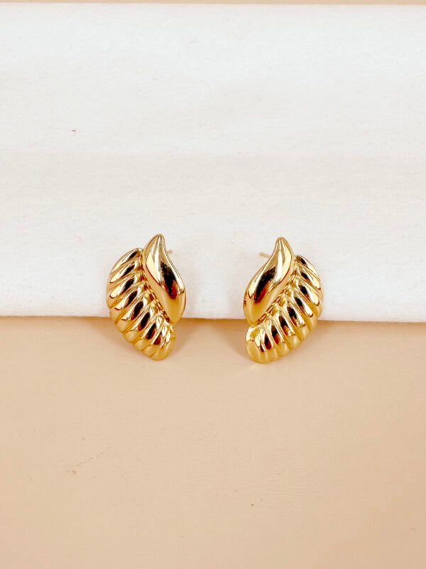 Boucles d'oreilles coquillages en acier inoxydable