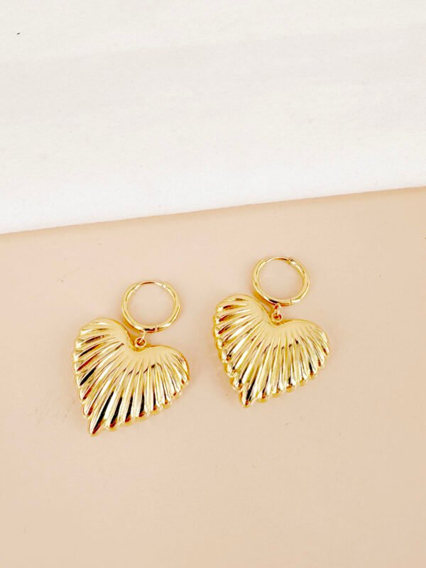 Boucles d'oreilles coeur