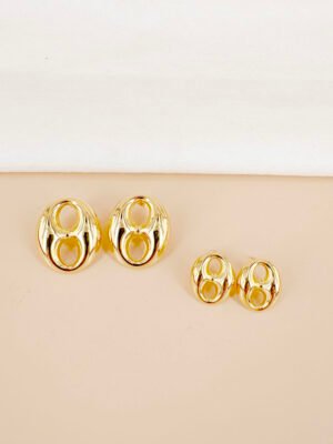 Boucles d’oreilles maillon