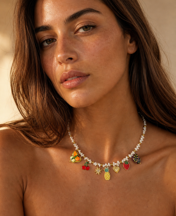 Pendentifs Fruits Émaillés Colorés – Lot D'Alliage Pour Collier, Boucles D'Oreilles, Breloques – Fournitures Créatives DIY Pour Bijoux
