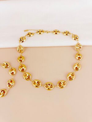 Collier gros maillon