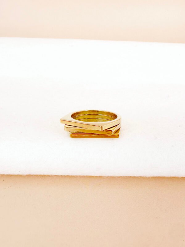 Bague superposition en acier inoxydable – Image 2