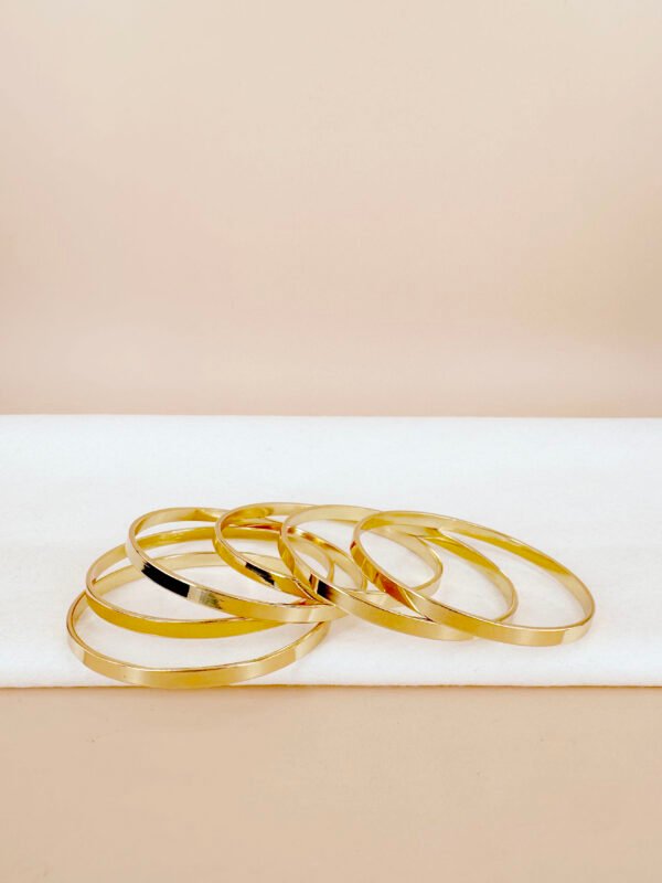 Set de 6 joncs en acier – Image 2