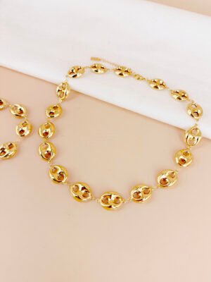 Collier gros maillon