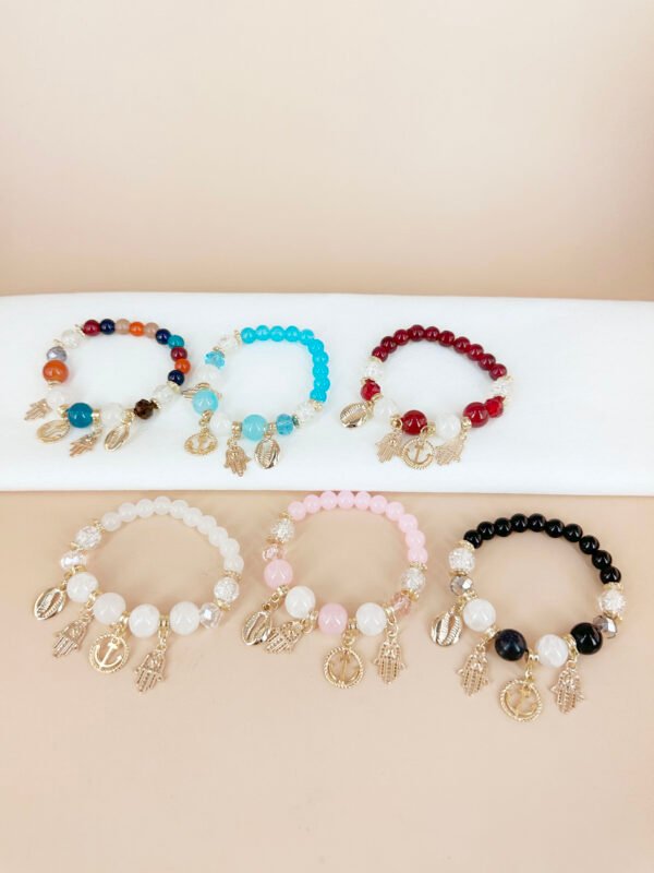 12 Bracelets perles – Image 3