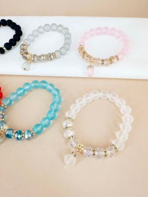 12 Bracelets perles