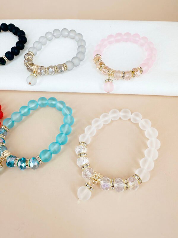12 Bracelets perles
