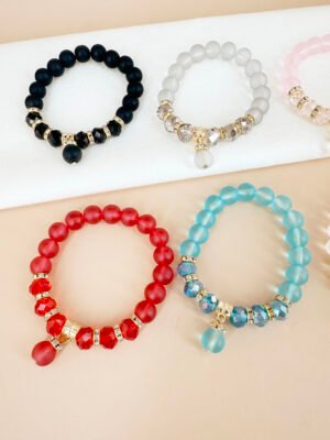 12 Bracelets perles