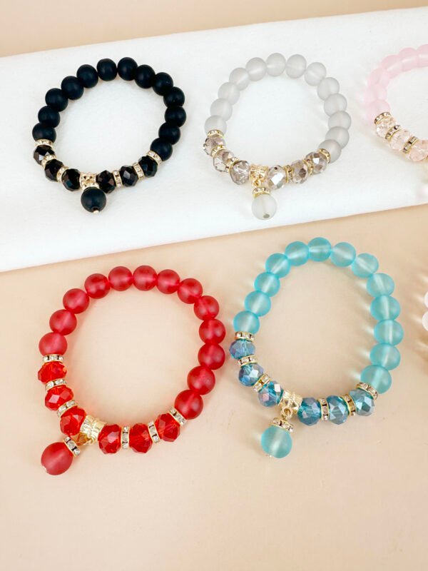 12 Bracelets perles – Image 2