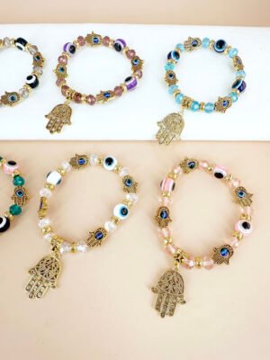12 Bracelets perles