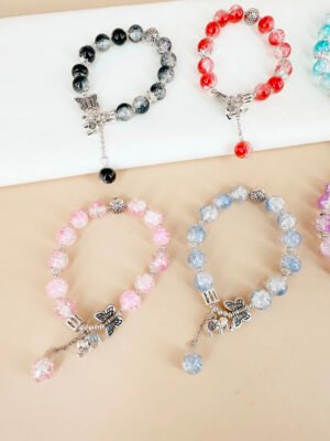 12 Bracelets perles
