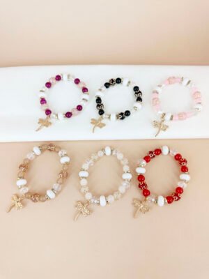 12 Bracelets perles