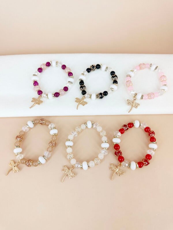 12 Bracelets perles