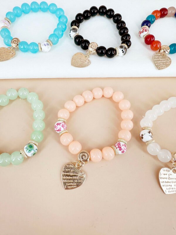 12 Bracelets perles – Image 3