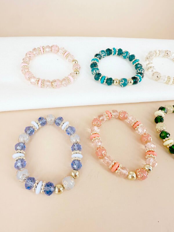 12 Bracelets perles – Image 3