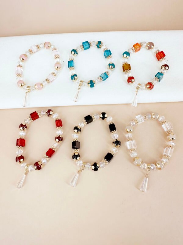 12 Bracelets perles – Image 2