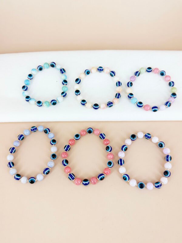 12 Bracelets perles