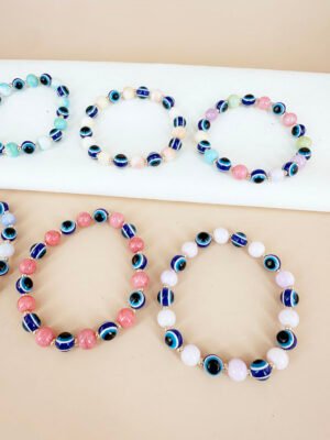 12 Bracelets perles