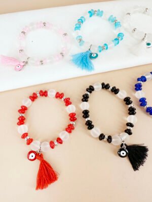12 Bracelets perles