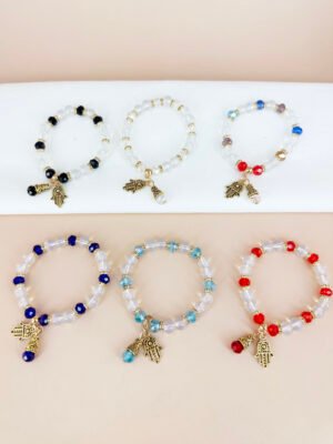 12 Bracelets perles