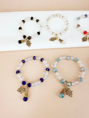 12 Bracelets perles
