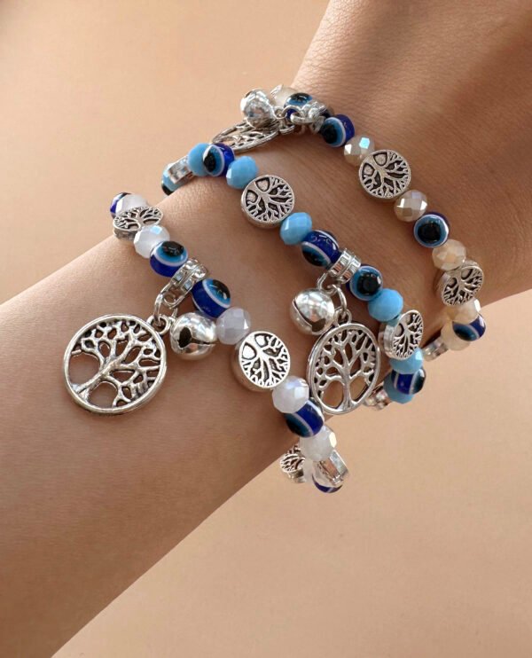 12 Bracelets perles