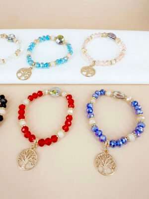 12 Bracelets perles