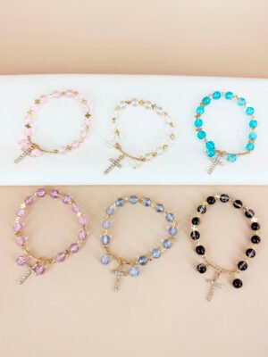 12 Bracelets perles