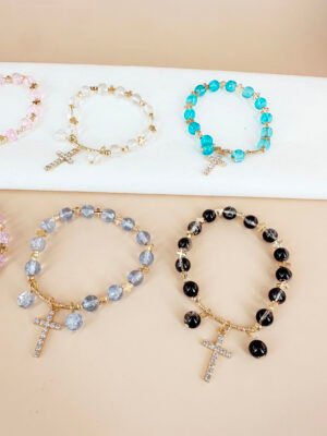 12 Bracelets perles