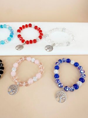 12 Bracelets perles