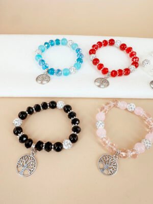 12 Bracelets perles