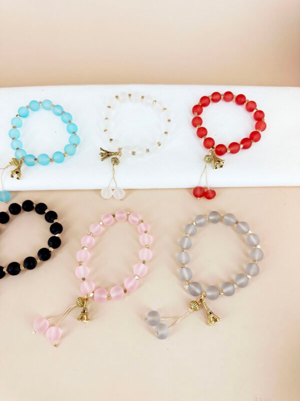 12 Bracelets perles
