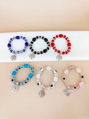 12 Bracelets perles