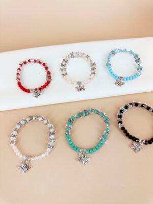 12 Bracelets perles