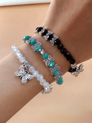 12 Bracelets perles